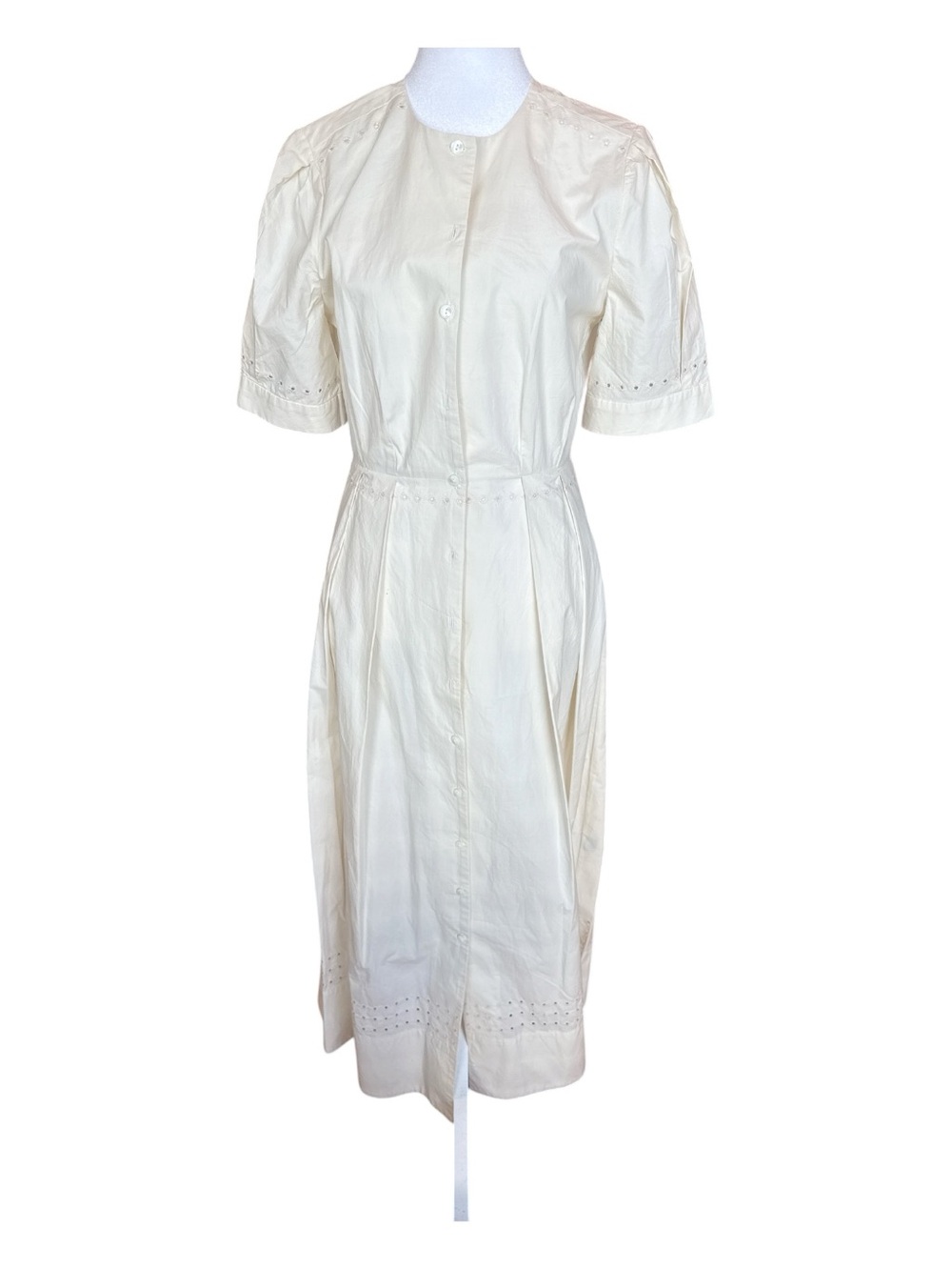 Jenni Kayne Cream Button-Front Maxi Dress - Picture 4 of 6